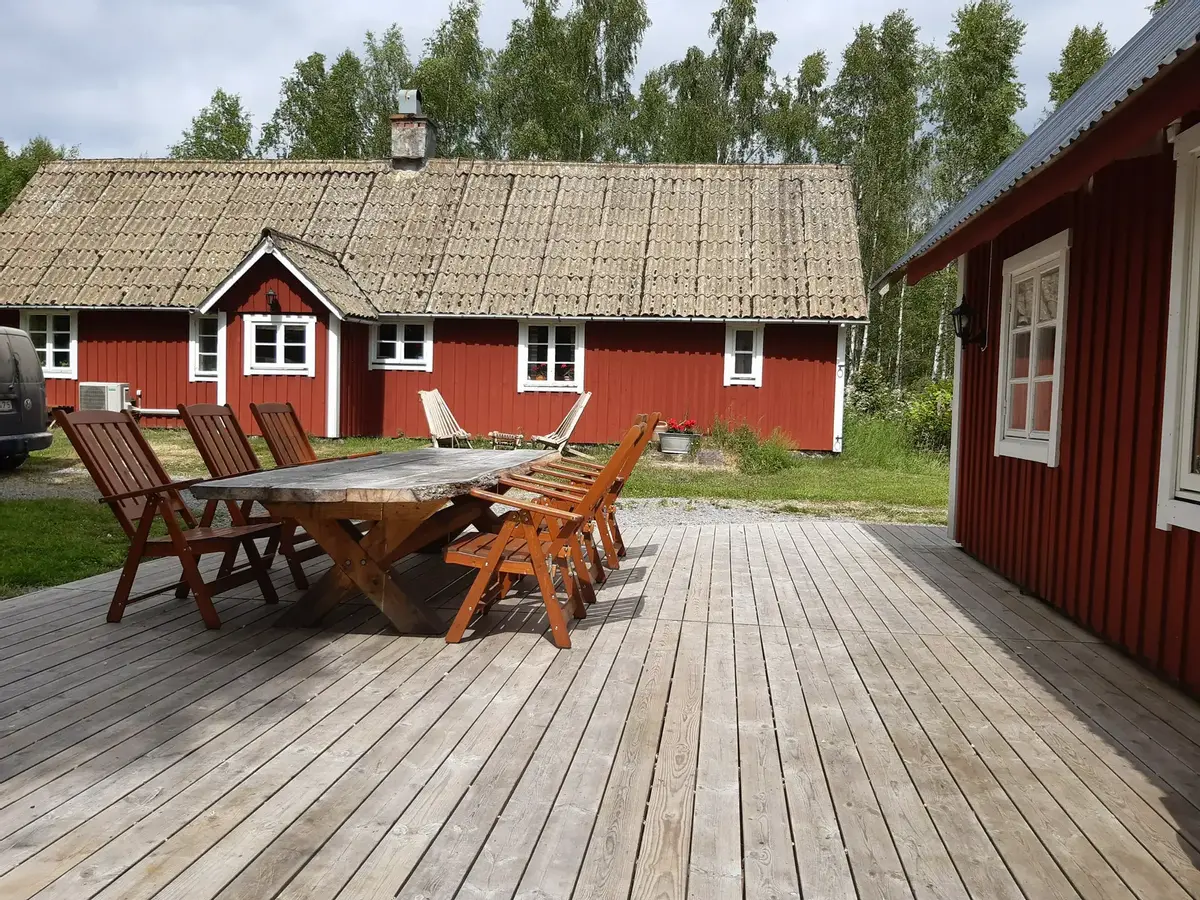 Älgstugan ett rofullt , naturnära boende.