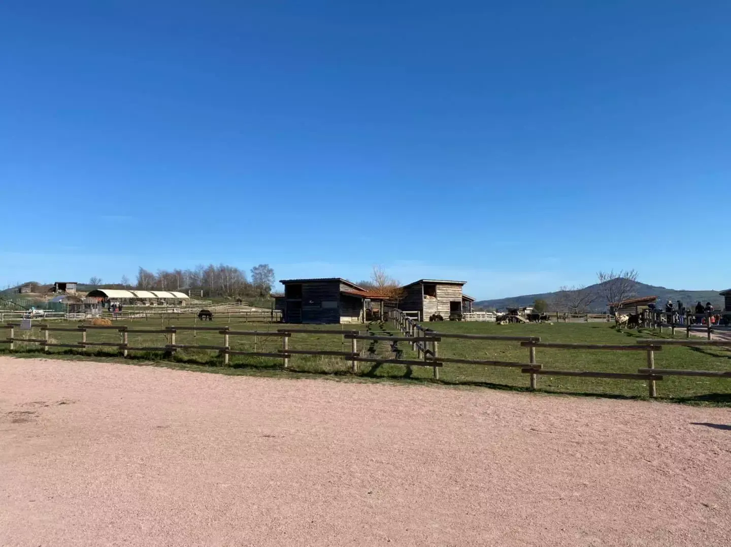 Emplacement camping-car à la ferme