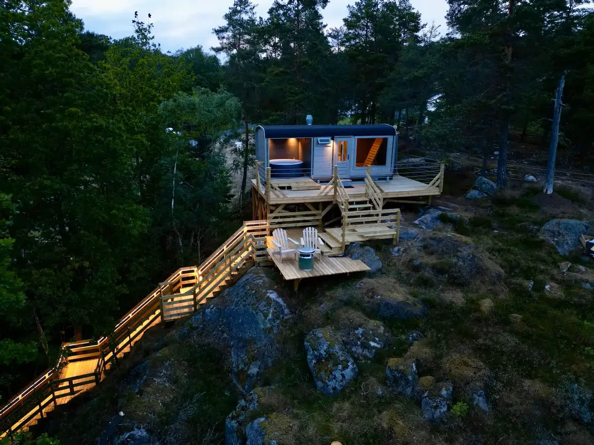 Bubbling Retreat (boblebad og elektrisk oppvarming)