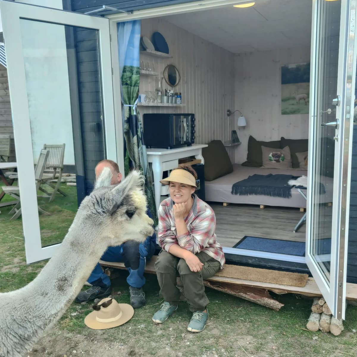 Panoramaophold i Alpacapark